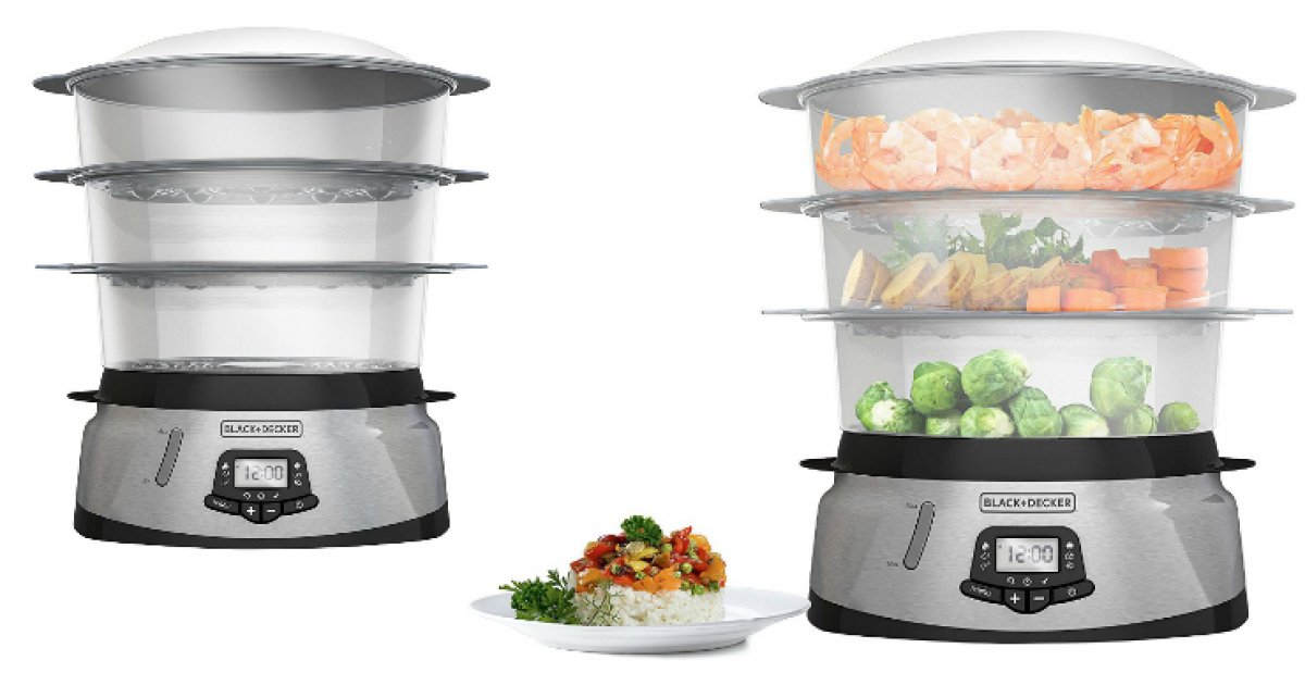 Black & Decker 3Tier Digital Steamer 29 Walmart.ca