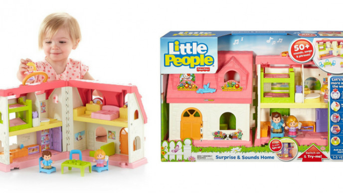 fisher price little people surprise and sounds home