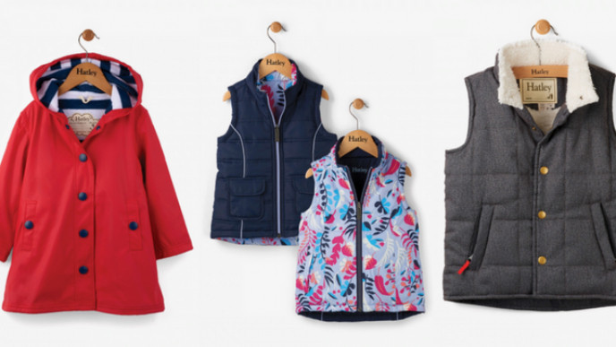 25% off Outerwear from $37.50 @ Hatley