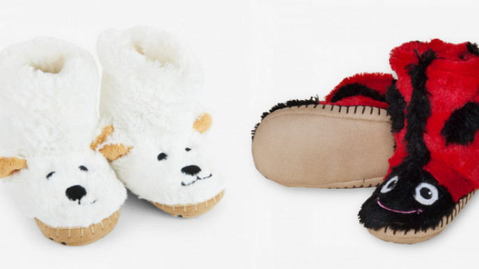 Kids' Slouch Slippers from $11 @ Hatley