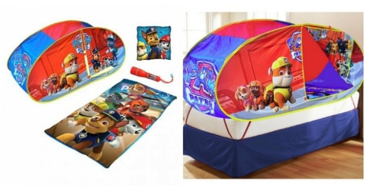 paw patrol tent with balls