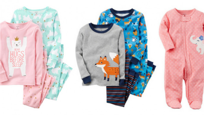 25% off Kids' PJs from $9 @ Carter’s Canada