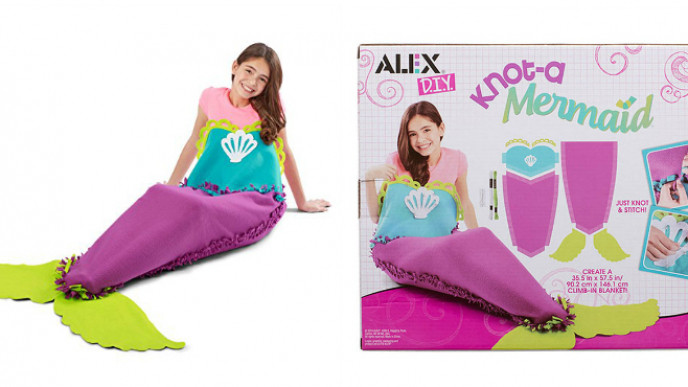 Alex Toys DIY Knot-A Mermaid Blanket $27.99 @ The Bay