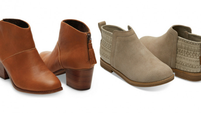 Extra 20% off Boots @ TOMS Canada