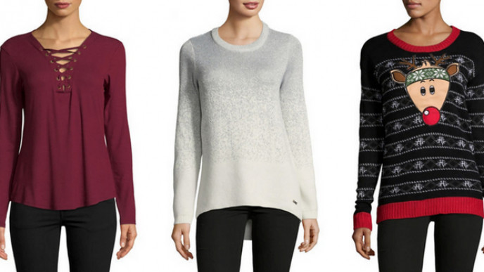 50% off Women's Tops & Sweaters @ The Bay