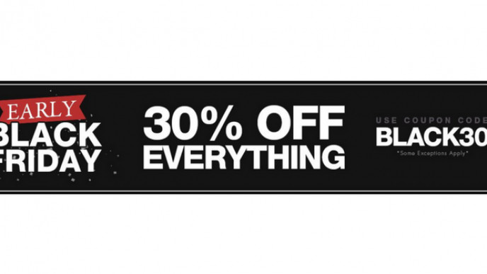 30% off Early Black Friday Sale @ Pink Cherry