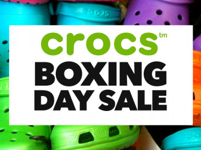 Crocs Boxing Day 2017