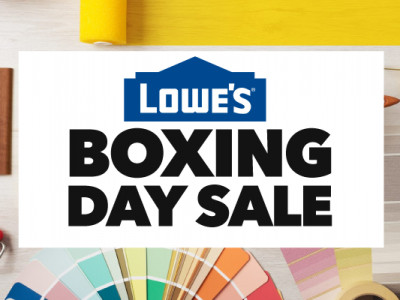 Lowe's Boxing Week Sale 2017: Online Exclusives!