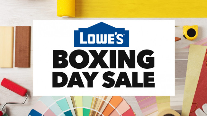 Lowe's Boxing Week Sale 2017: Online Exclusives!