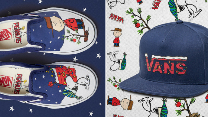 vans christmas peanuts