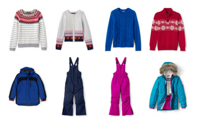 Up to 50% off Kids Wear @ Lands’ End