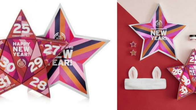 Body Shop Countdown to New Year Calendar $69
