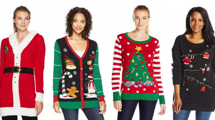 Up to 50% off Ugly Holiday Sweaters @ Amazon.ca