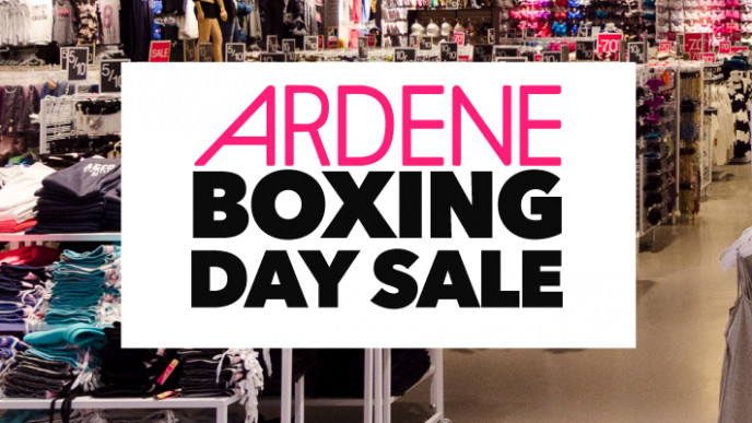 Ardene Canada Boxing Week Sale