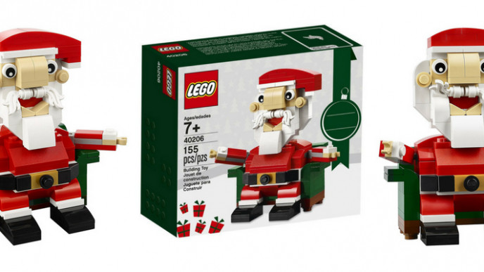 LEGO Santa Set on Sale for $6.47 (Add-On Item)