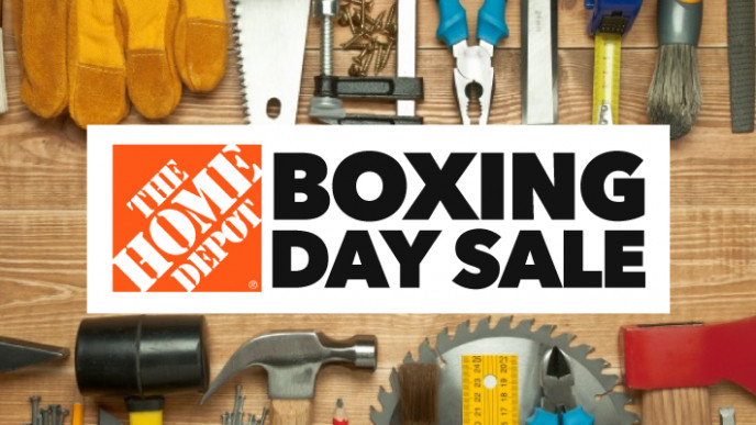 Home Depot Boxing Day Sale 2017