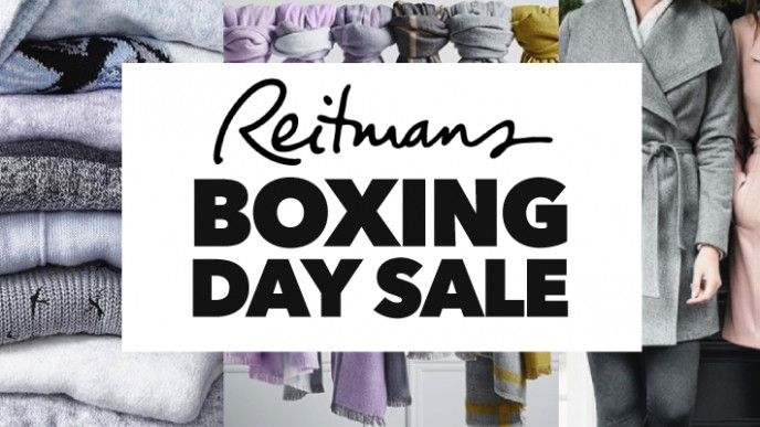 Reitmans Boxing Week Sale 2017