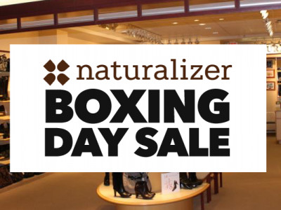 Naturalizer Boxing Day Sale 2017