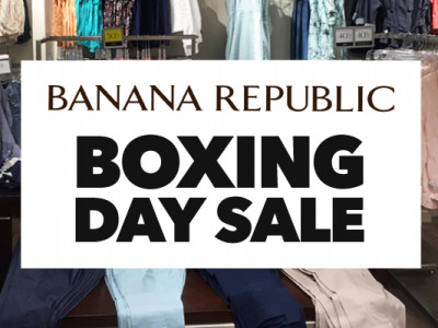 Banana Republic Boxing Day Sale 2017