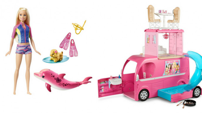 Barbie Dolls, Accessories & Playsets from $4.79 @ Amazon.ca