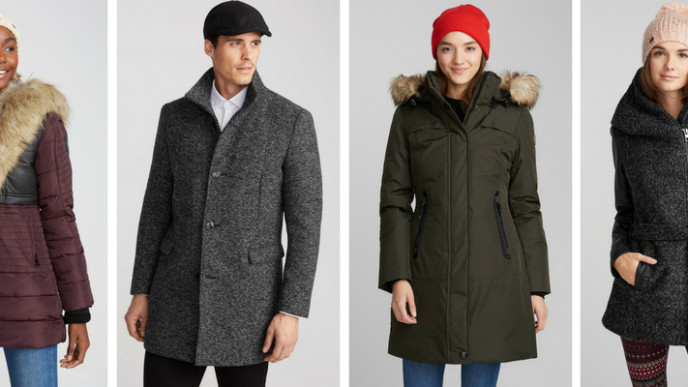 Coats & Jackets from $39.95 @ Simons
