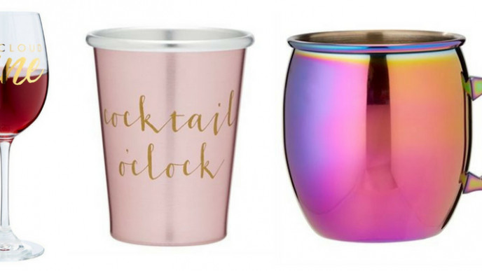Indigo Novelty Wine Glasses & Barware from $2 