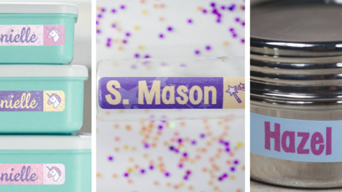 Glitter Labels $23.40 with Code @ Mabel's Labels