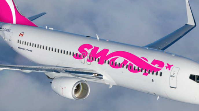WestJet Launches Ultra Low-Cost Swoop Airlines