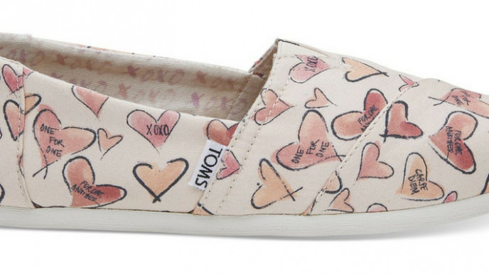 20% off Limited-Edition Love TOMS from $36