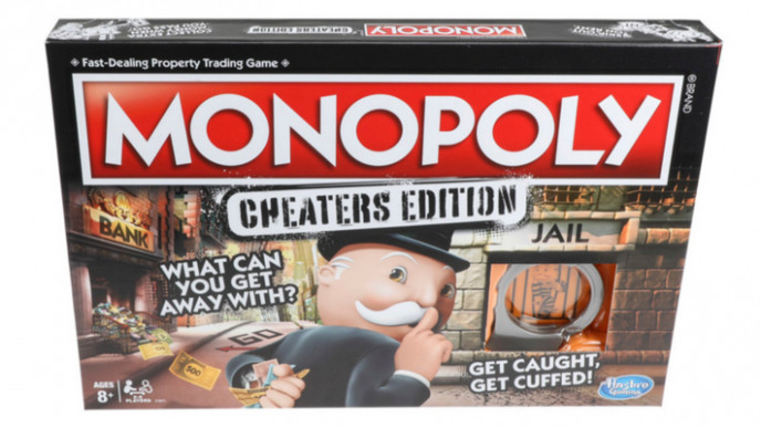 Hasbro Announces New Monopoly Cheaters Edition