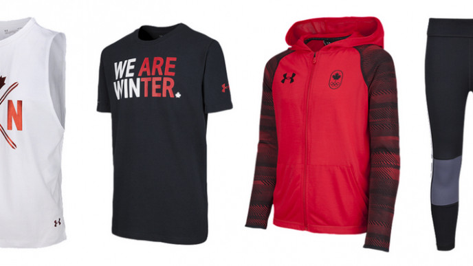Up to 40% off UA Team Canada Collection @ Sport Chek