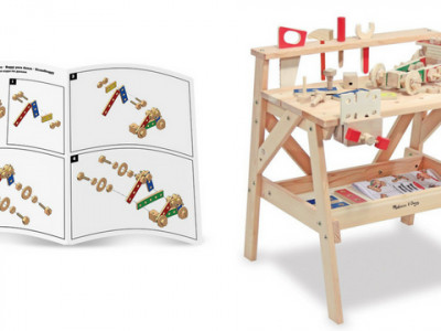 Melissa & Doug Wooden Workbench $99.96
