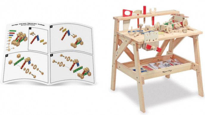 Melissa & Doug Wooden Workbench $99.96 @ Amazon.ca