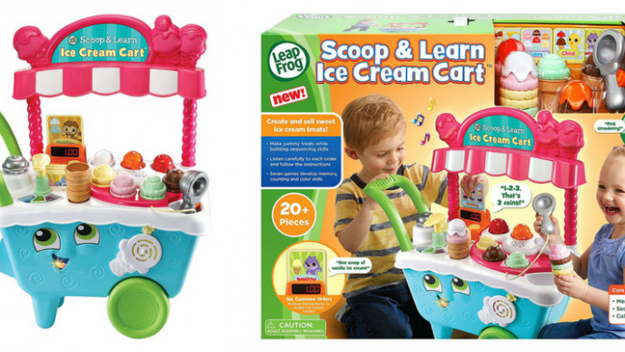 leapfrog ice cream cart walmart