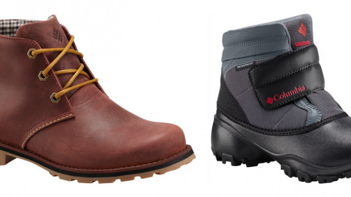 Up to 50% off Shoes & Winter Boots @ Columbia 