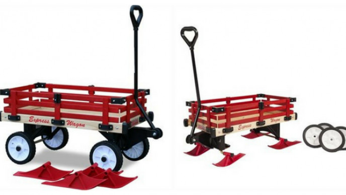 Millside Convertible Wagon/Sleigh $119.99 Shipped