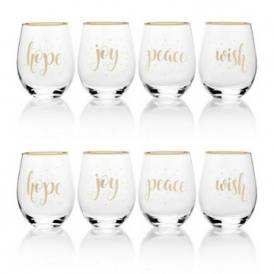 4 Mikasa Wine Glasses $16.25