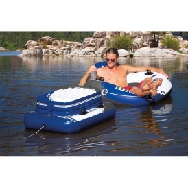Inflatable Floating Cooler $46.13 Shipped