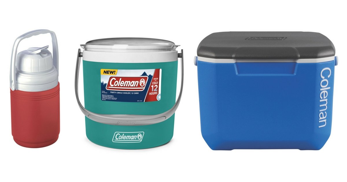 25 off Coleman Coolers & Jugs from 5.99 Shipped