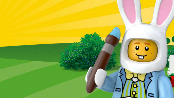 FREE LEGO Classic Easter Bunny Hut with $35+ Order