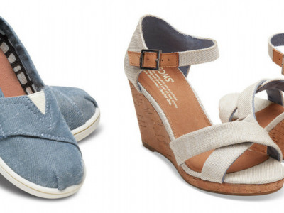 Up to $20 off with Code @ TOMS