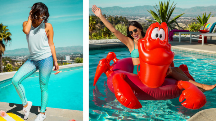 New Little Mermaid Pool Party Collection @ Disney