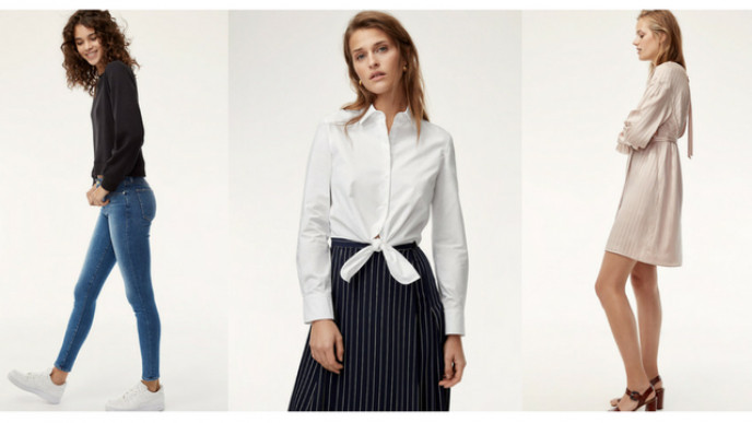 30-60% off the Lighten Up Sale @ Aritzia