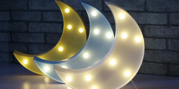 Tickos LED Moon Night Light $12.99 Shipped