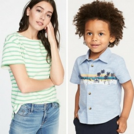 Up to 50% off @ Old Navy