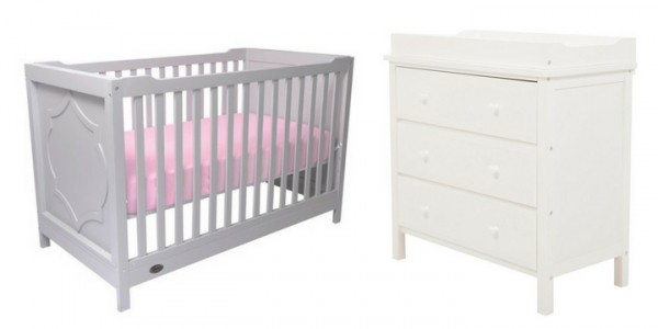 51% off Convertible Crib, Change Table & Mattress Set