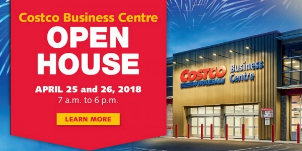 Costco Business Centre Open House April 25 and 26