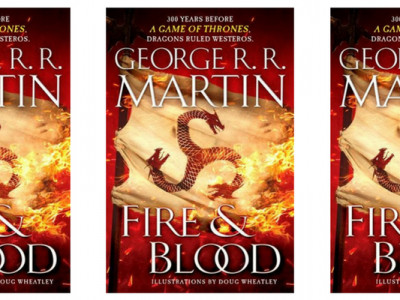 40% off NEW Fire & Blood Book