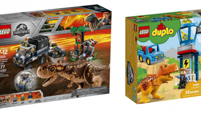 New Jurassic World LEGO Sets Available Now!