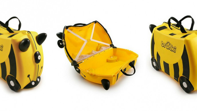 $10 off Trunki Bernard the Bee Ride-On Suitcase 